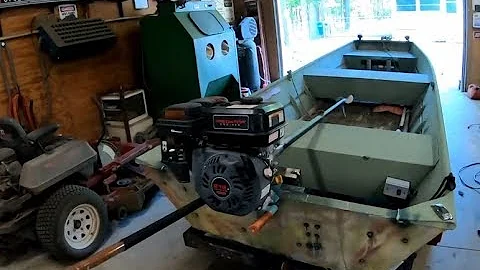 Locked up Mud Motor in need of a cleaning - Redneck Style