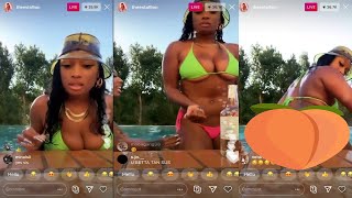 Megan Thee Stallion On Instagram Live July 10Th 2020