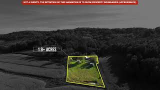 Recreational Cabin with Pond on 2 acres Richland County WI