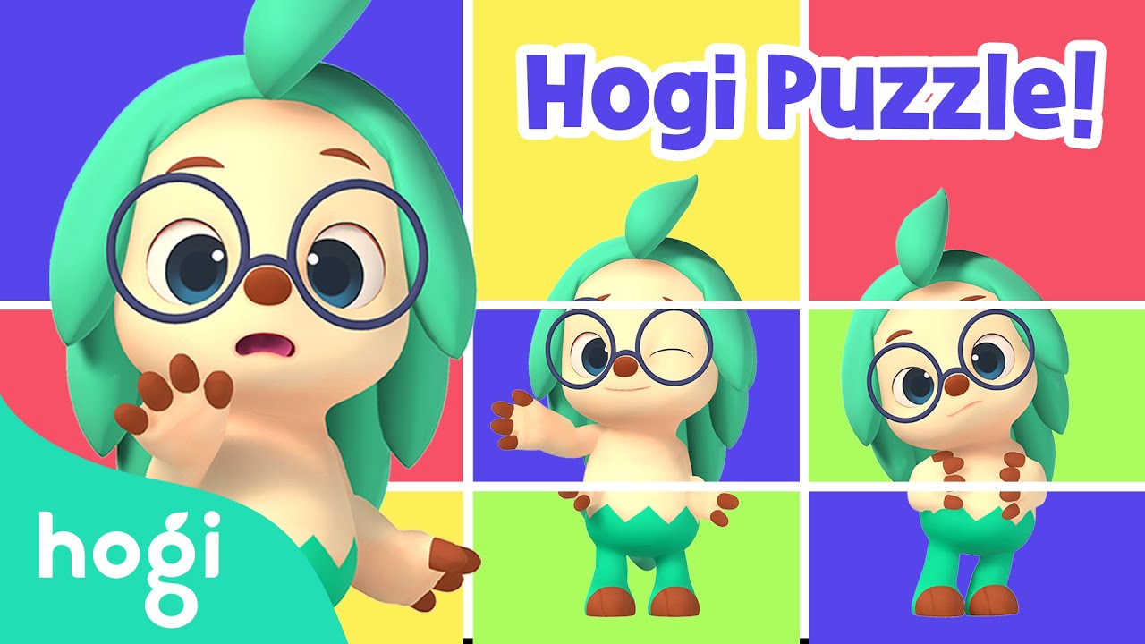 Capture the perfect moment of Hogi! | Hogi Puzzle | Pinkfong & Hogi | Play with Hogi