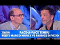 Le faceface tendu entre marco mouly et fabrice di vizio dans tpmp 