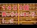 【開封動画】 1400個買っちゃいました