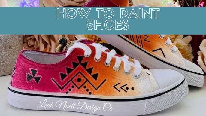 How to Customize Shoes Using Regular Acrylic Paint