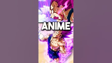 When Ultra Ego Vegeta vs Granolah Gets Animated #shorts