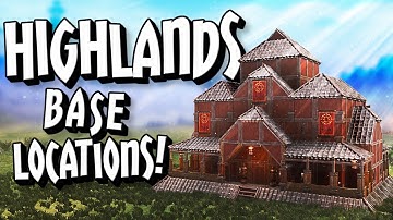 Conan Exiles: 3 Great Highlands Base Locations!