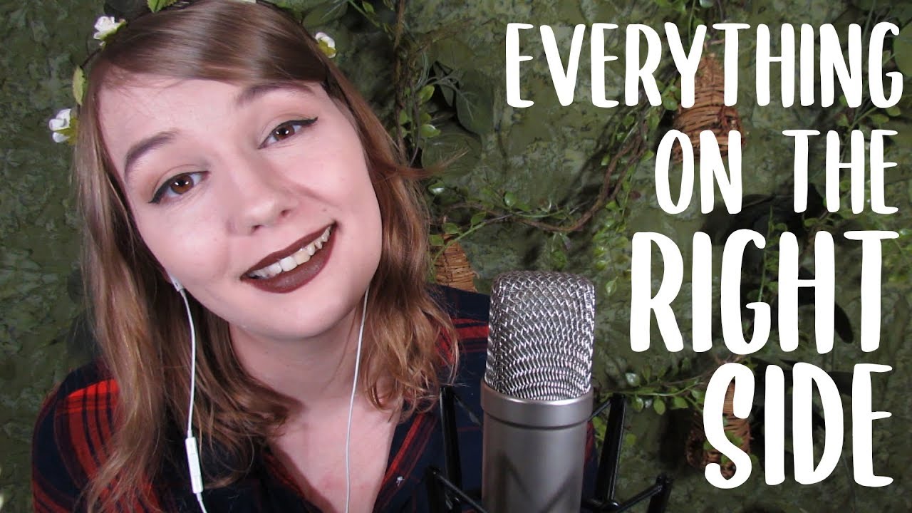 ASMR | Everything on the Right Side! For Broken Headphones, Deaf/HoH in One Ear, Sleeping on Side