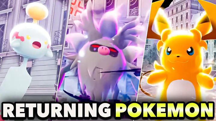 All 137 RETURNING POKEMON Added in Pokemon Legends Z-A Mega Dimension DLC