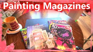 Unbagging Vintage Tole Painting Magazines  Early 2000s Patterns & Camp Vibes 🎨📚✨