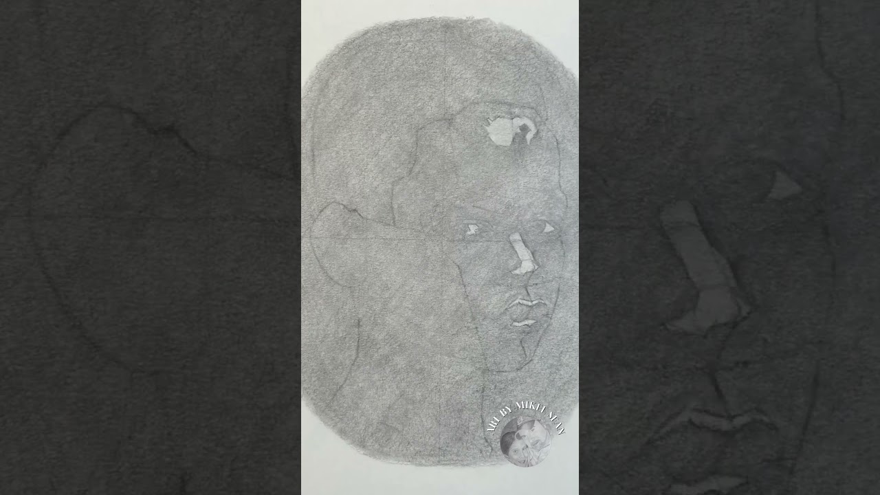 Shaping Shadows | 5-Value Mastery in Portrait Art | Art by Mikel Sean