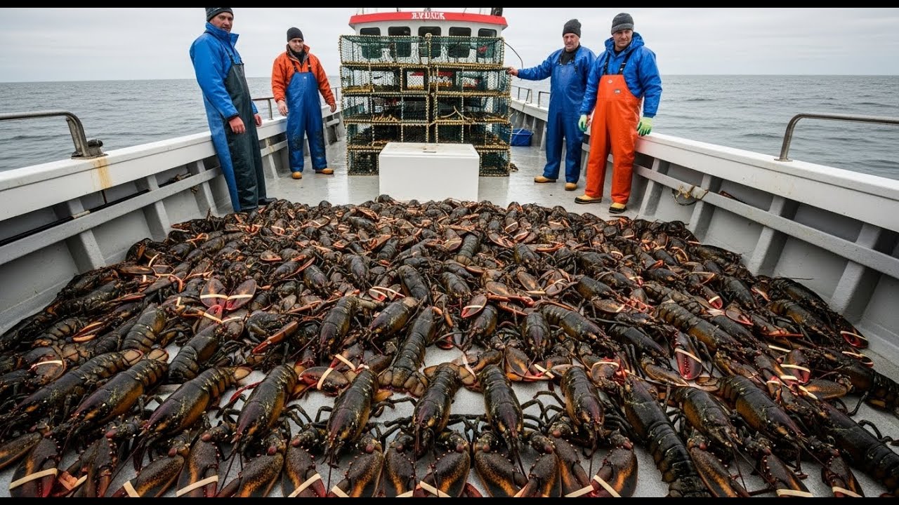 How Lobsters, Geoduck Clams, and Abalone Are Caught | Amazing Underwater Harvesting