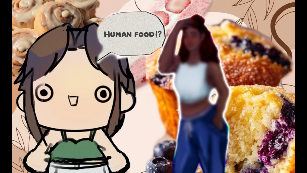 Making desserts as HUMANS!?🍰🥯🫐