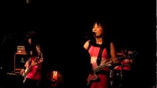 Osaka band Shonen Knife @ Café Mono, Oslo, October 23. 2012 Song st...