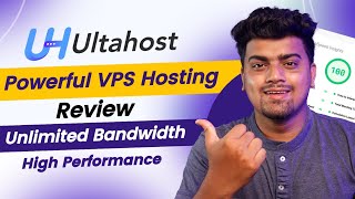 UltaHost VPS Hosting Review 🔥Powerful High-Performance VPS | Low Price | Unlimited Bandwidth