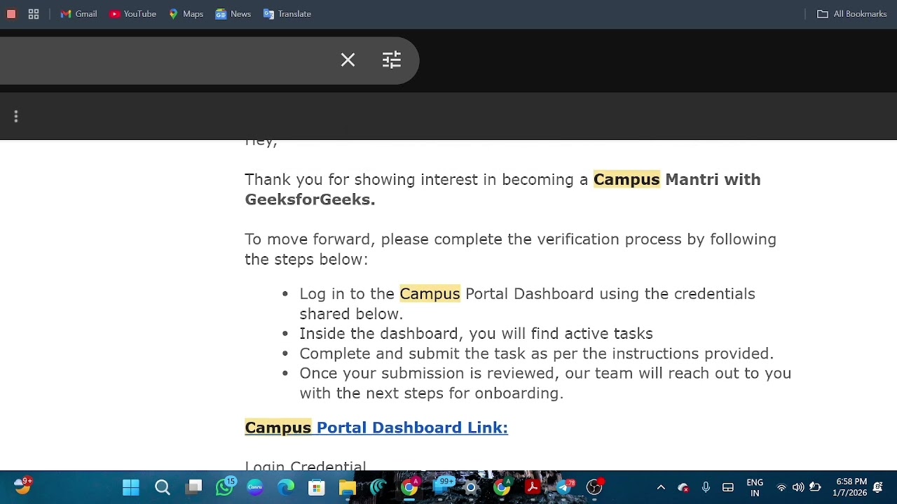 GFG Campus Mentor Program | How I Completed Tasks Easily + Perks