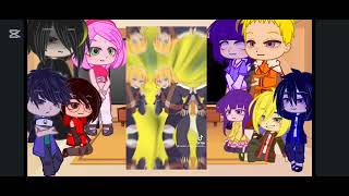 🌸🪻(La familia Uzumaki y Uchiha reacciona a Naruko Uzumaki y Asus hijos de Naruko y Sasuke)[1/?]🪻🌸