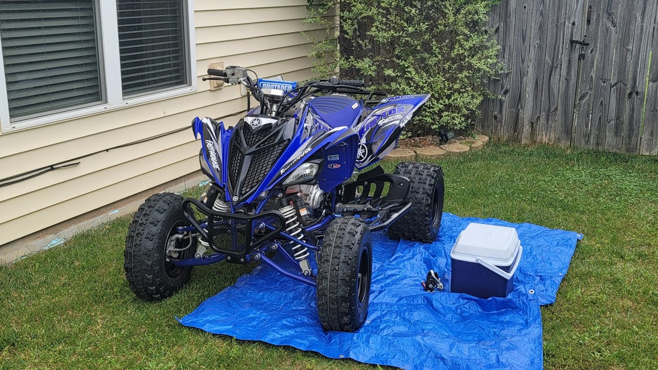 Tusk Shift Lever! (Installation)! 🔥 raptor700r sportquads bikelife