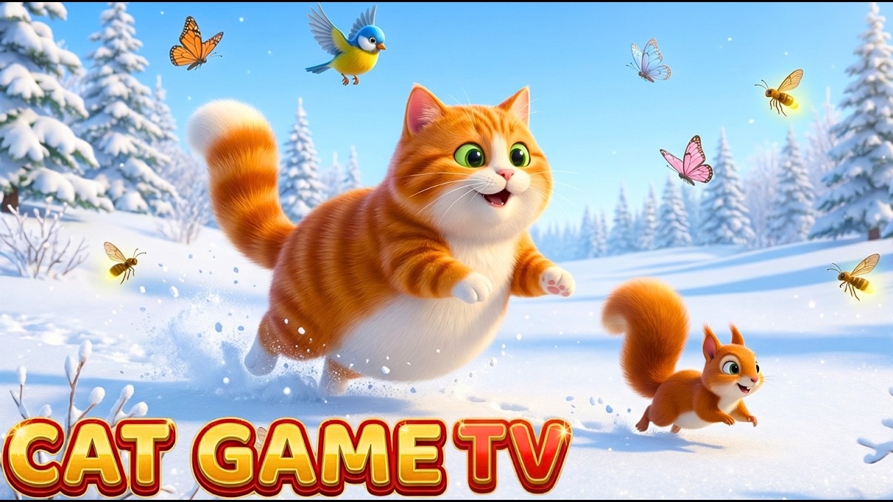 [Cat Entertainment] TV for Cat🌈8 Hour Video for Cat to Watch😼Natural Beauty and Animal Compilation