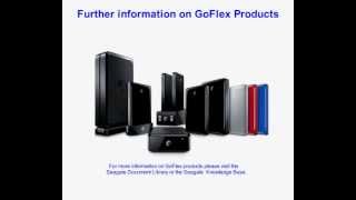 FreeAgent GoFlex Drive Settings