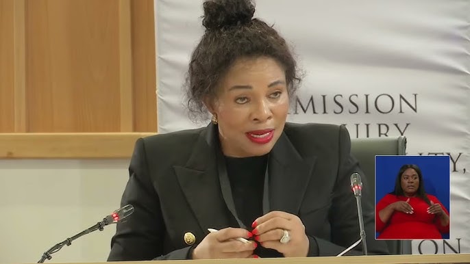 A heated Exchange Between Former City of Ekurhuleni manager Imogen Mashazi & Commissioner Baloyi