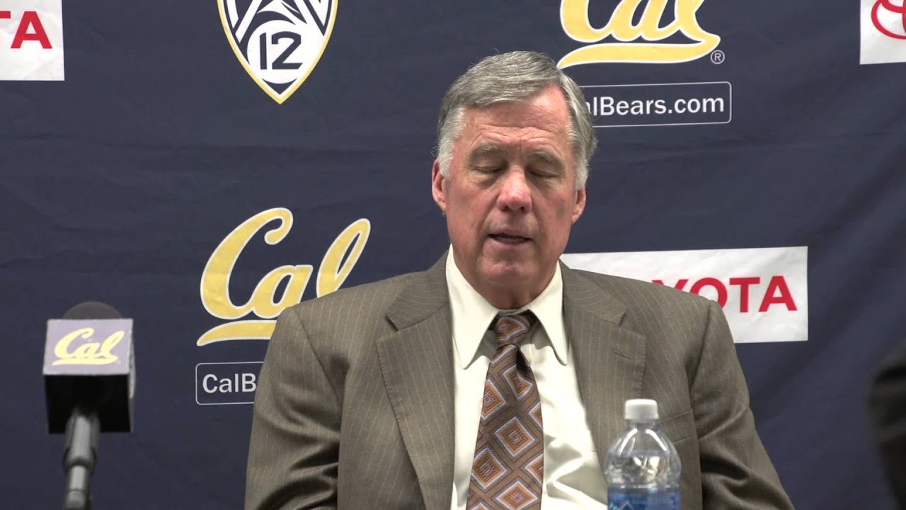Cal Men s Basketball Coach Montgomery Wash Post Game 1 15 13 YouTube