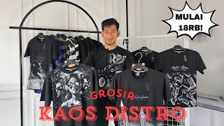 Cari Kaos Distro Murah? Grosir Mulai 18rb Di sini!