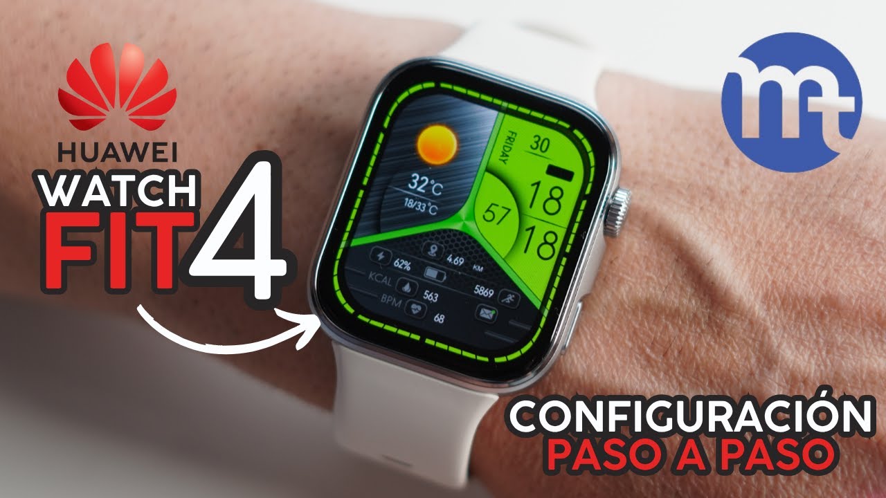 Cómo CONFIGURAR el Huawei Watch Fit 4
