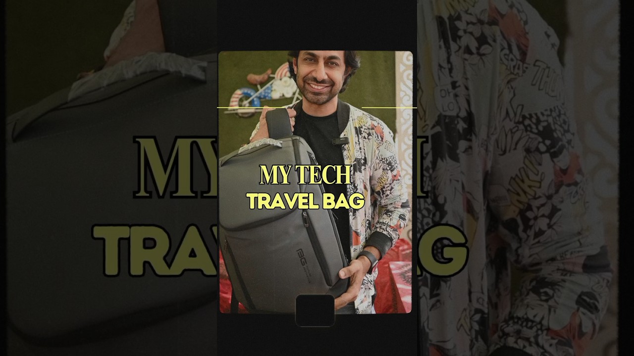 Ultimate Travel Companion: Smart Bag with Water Repellent & USB Charging