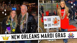 Traveling to New Orleans for Mardi Gras with Zatarain&#39;s 💛💜💚