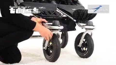 TFK Twinner Twist Duo, Wheels and Brakes