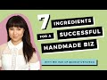 7 Ingredients For a Successful Handmade Biz with Mei Pak