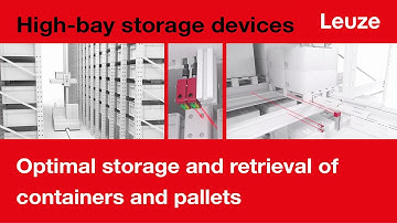 Stacker cranes - storage and retrieval of containers and pallets in automatic high-bay warehouses