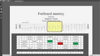 Episode four - Fretboard mastery using Guitar Pro 6 software screenshot 5