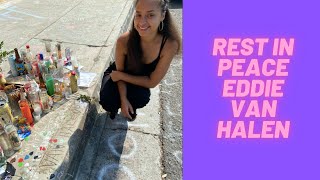 Eddie Van Halen Memorial Visit