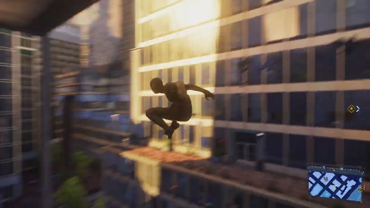 1st glitch in Marvel's Spider-Man 2 lol