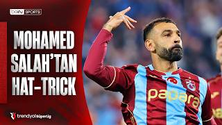 Mohamed Salahtan Dev Maçta Hat - Trick Trabzonspor - Galatasaray Trendyol Süper Lig