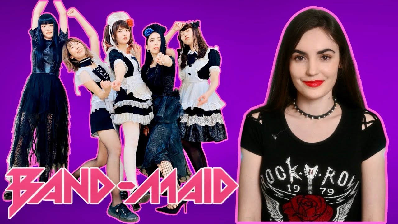 Blind Reacting to Band Maid - LIVE! (💖I love them!!!)