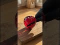 Crystal Clear Red Glass Apple | Extreme Macro Photography &amp; Sunlight Highlights | Nebula Shots