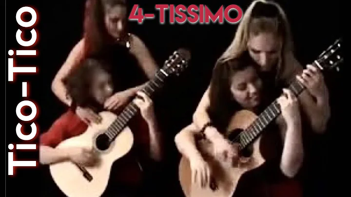4 tissimo Guitar Quartet plays Tico Tico no Fub