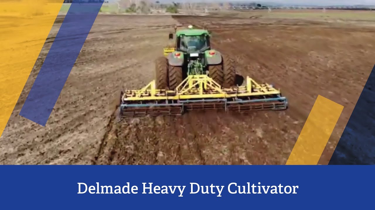 Delmade Heavy Duty Cultivator - YouTube