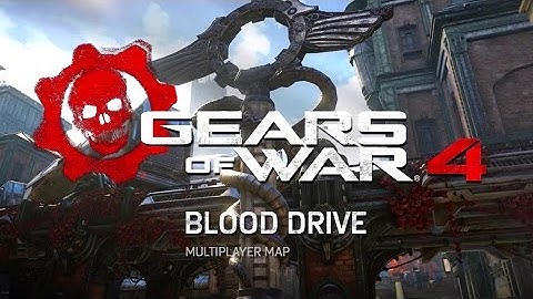 Gears of War 4 - Blood Drive Multiplayer Map Flythrough