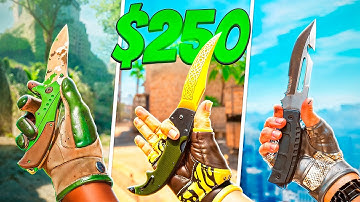 The BEST Knife & Glove Combos Under $250 in CS2!