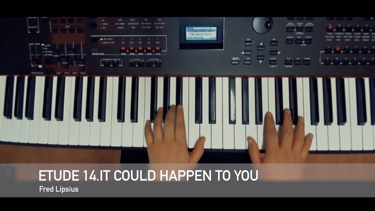 [Jazz Piano]Reading KeyJazz Rhythms - Etude 14(It Could Happen To You)