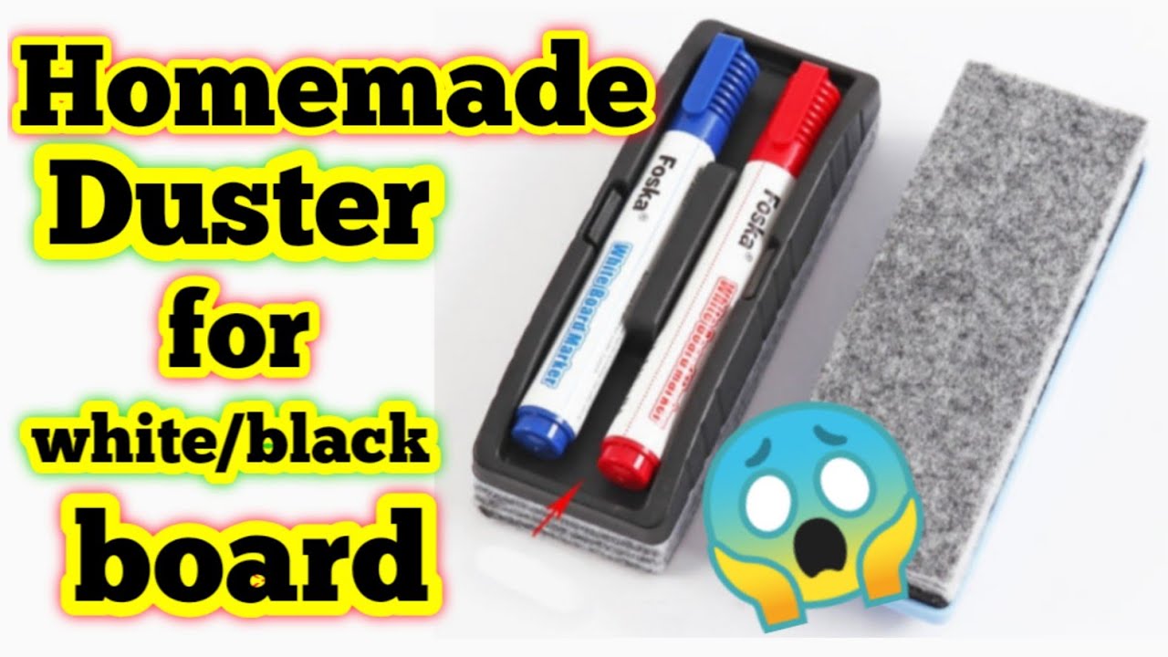 Diy Homemade Duster For White black Board How To Make Duster For White diy-homemade-duster-for-white-black-board-how-to-make-duster-for-white