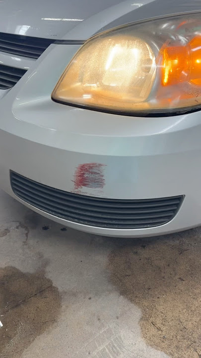 CAR ADVICE : Bumper scuffs gone in seconds ! For real ! #tipoftheday #carhacks #bumper #carrepair