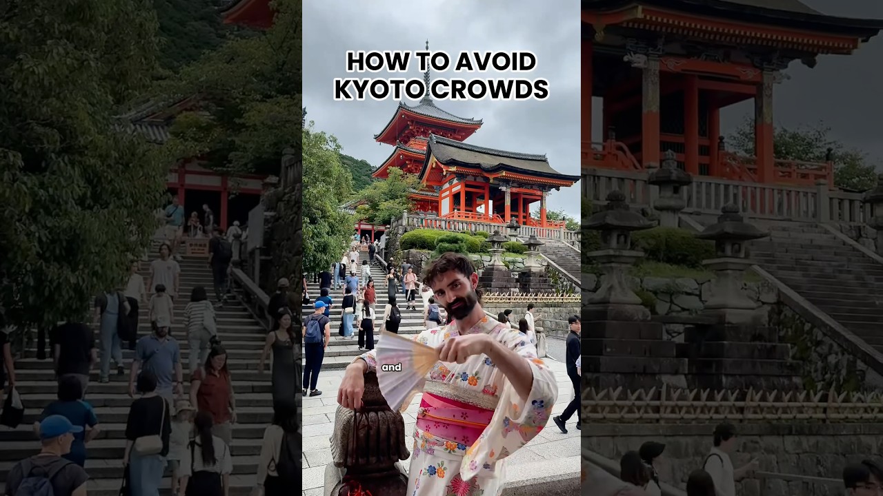 Avoiding Crowds in Kyoto! 