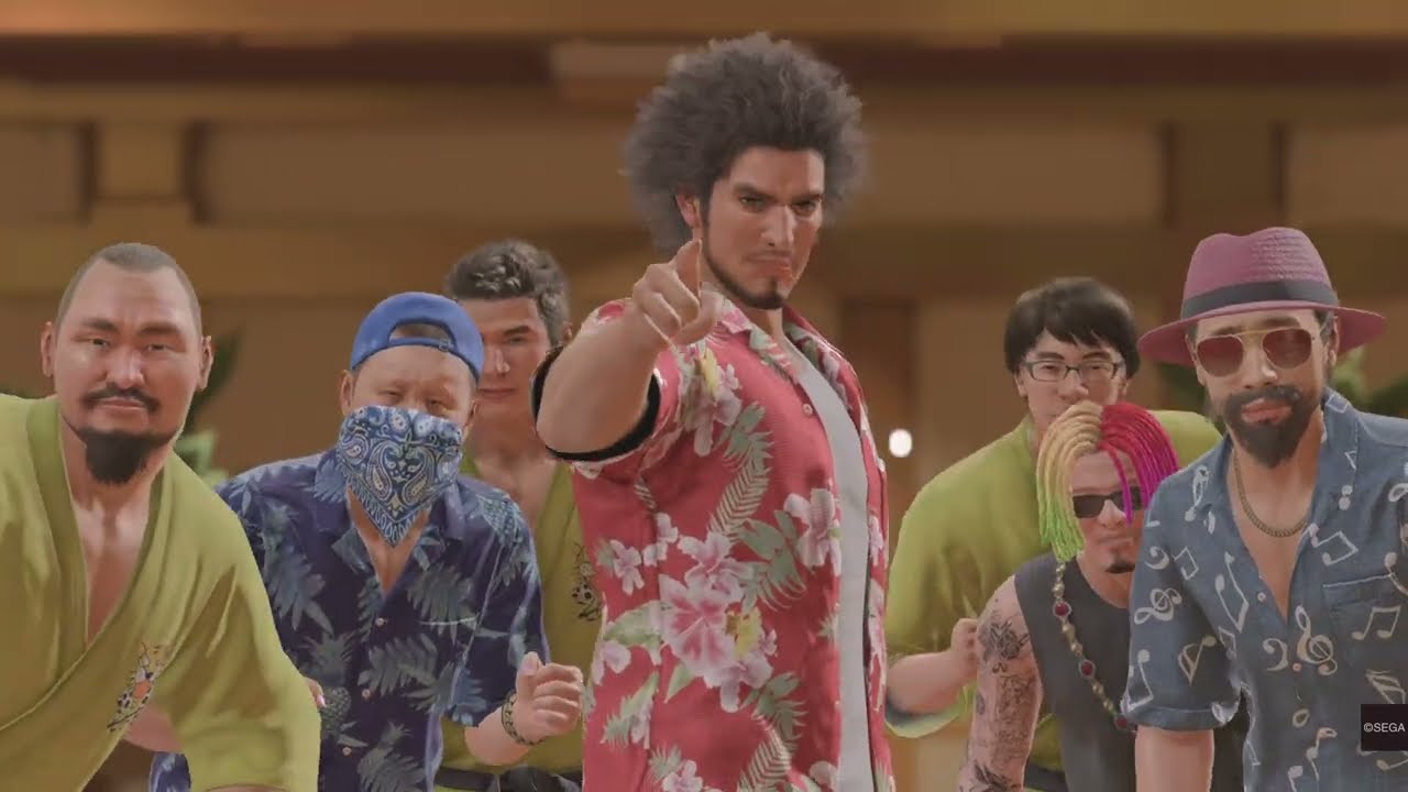 Like a Dragon: Infinite Wealth - Discreet four sujimon battle 