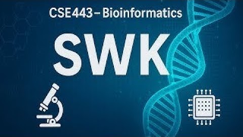 Lec 12 ‘sequence alignment 2 + phylogeny construction’ cse443 swk