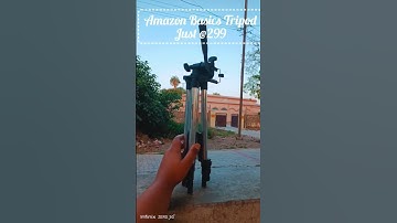Amazon Basics Tripod #tripod #shorts #kaayuveda#minivlog #prettygirl #video