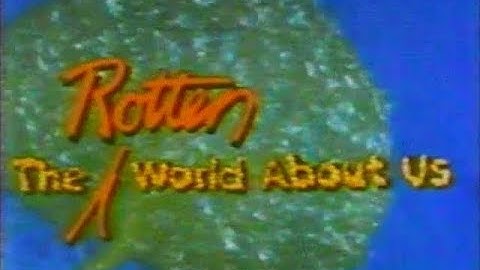 Fungi: The Rotten World About Us (1983)