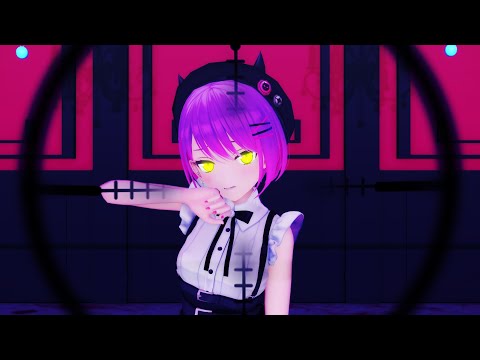 [ホロライブmmd]常闇トワ-Tokoyami Towa-ヒバナ-HIBANA[4K]